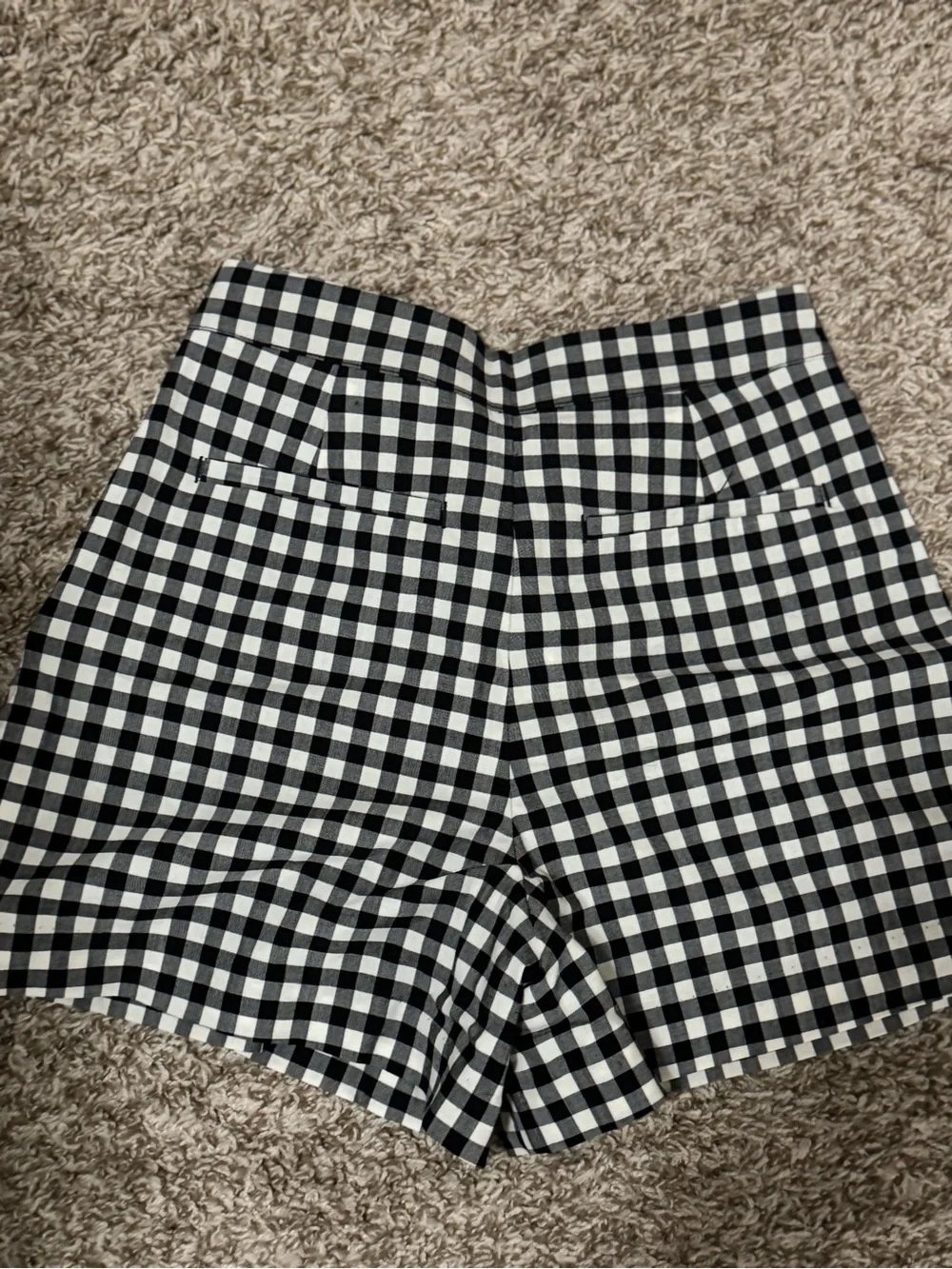 Madewell Black & White Gingham Pleated Skort - Picture 6 of 6